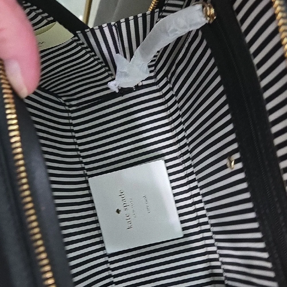 Kate Spade Black and White Women's Bag - Picture 13 of 16